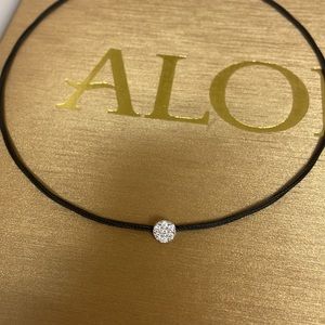 black cable disco choker